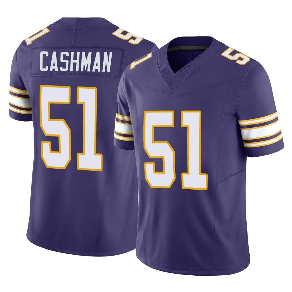 My Store M.Vikings #51 Blake Cashman Player Purple Limited Classic Vapor F.U.S.E. Home Game Stitched Jerseys