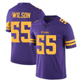 My Store M.Vikings #55 Eric Wilson Player Purple Limited Color Rush Home Game Stitched Jerseys