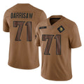 My Store M.Vikings #71 Christian Darrisaw Player Brown Salute To Service Limited Stitched Jerseys