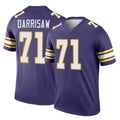 My Store M.Vikings #71 Christian Darrisaw Player Purple Limited Classic Home Game Stitched Jerseys