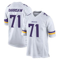 My Store M.Vikings #71 Christian Darrisaw Player White Home Game Stitched Jerseys