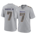 My Store M.Vikings #7 Byron Murphy Jr. Player Gray Atmosphere Fashion Home Game Stitched Jerseys