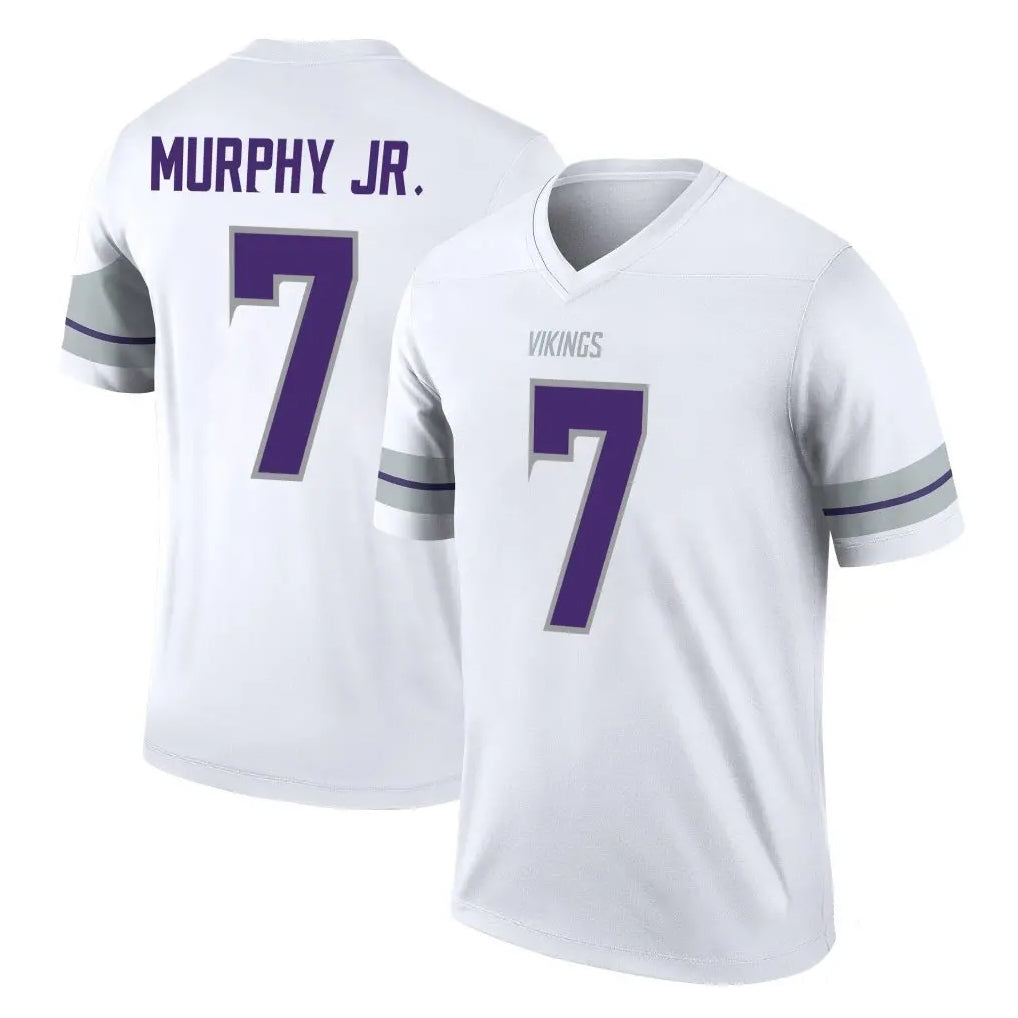 My Store M.Vikings #7 Byron Murphy Jr. Player White Alternate Legend Home Game Stitched Jerseys