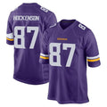 My Store M.Vikings #87 T.J. Hockenson Player Purple Home Game Stitched Jerseys