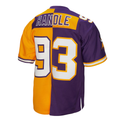 My Store M.Vikings #93 John Randle Mitchell & Ness PurpleGold 1998 Split Legacy Replica Stitched Jerseys