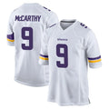 My Store M.Vikings #9 J.J. McCarthy Player White Home Game Stitched Jerseys