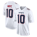 My Store NE.Patriots #10 Drake Maye Player White Fashion Limited Home Game Stitched Jerseys