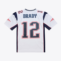 My Store NE.Patriots #12 Tom Brady Mitchell & Ness White 2000 Legacy Replica Puhic Game Stitched Jerseys