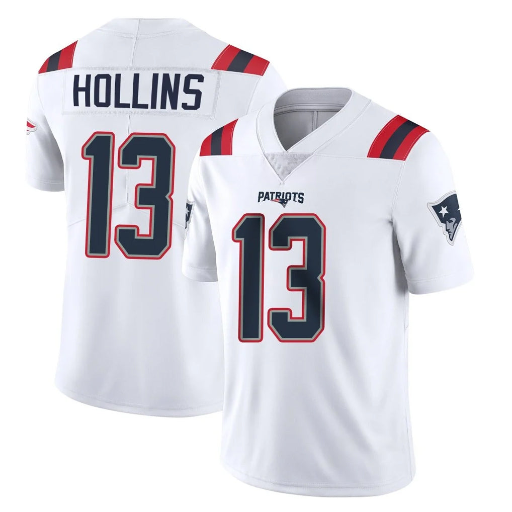 My Store NE.Patriots #13 Mack Hollins Player White Vapor Untouchable Home Game Stitched Jerseys