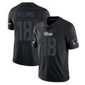 My Store NE.Patriots #18 Kyle Williams Player Black Impact LImited Home Game Stitched Jerseys