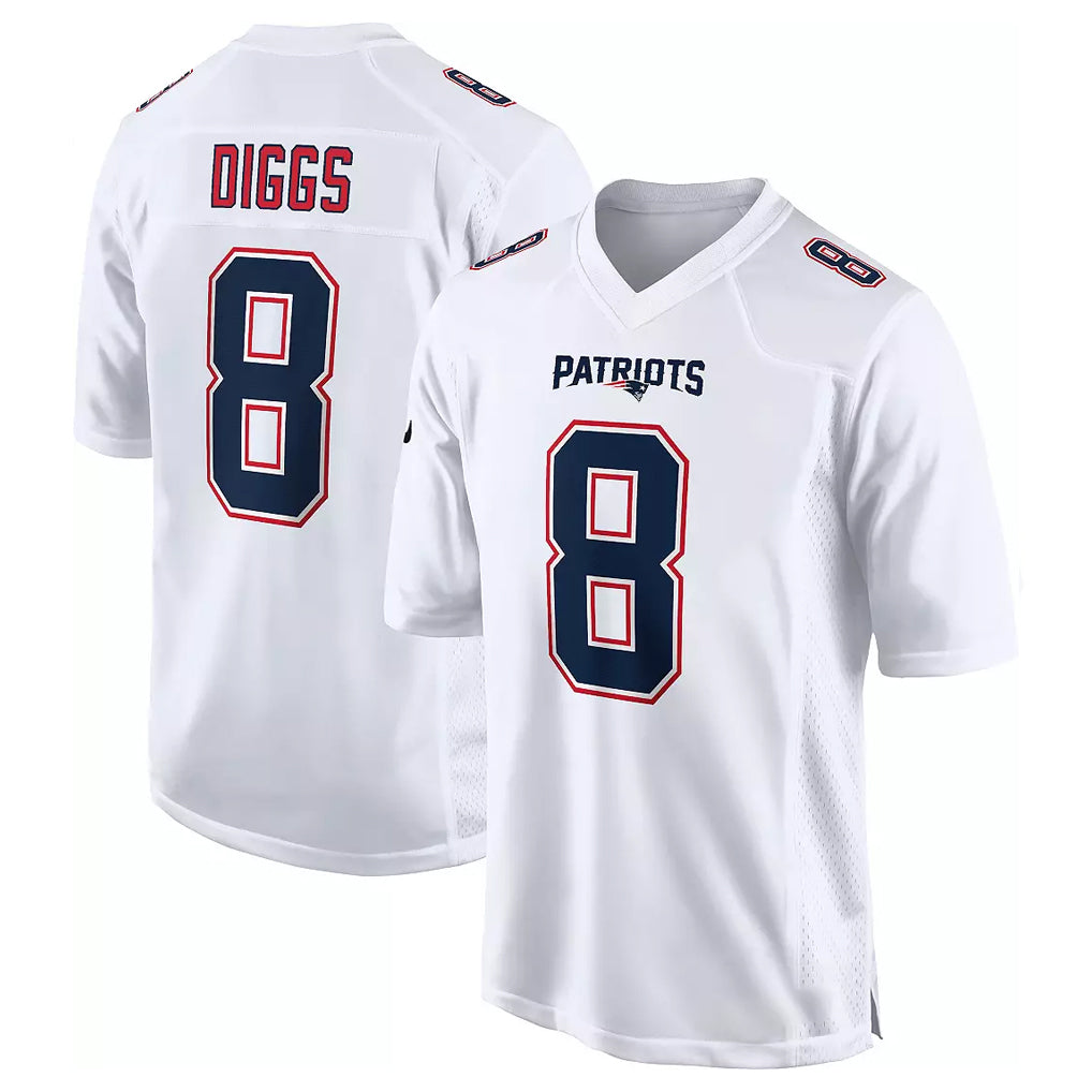 My Store NE.Patriots #18 Kyle Williams Player White Fashion Limited Home Game Stitched Jerseys
