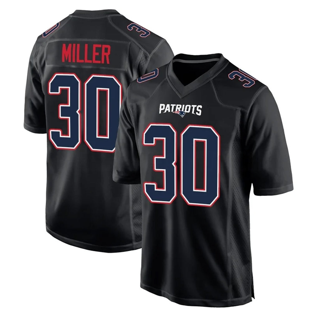 My Store NE.Patriots #30 Jam Miller Player Carbon Fashion Limited Home Game Stitched Jerseys