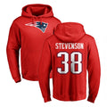 My Store NE.Patriots #38 Rhamondre Stevenson Player Red LOGO Pullover Hoodies Home Game Stitched Jerseys