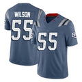 My Store NE.Patriots #55 Jared Wilson Player Blue Limited Rivalries Collection Home Game Stitched Jerseys