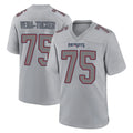 My Store NE.Patriots #75 Alijah Vera-Tucker Player Gray Fashion Limited Home Game Stitched Jerseys
