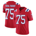 My Store NE.Patriots #75 Alijah Vera-Tucker Player Red Vapor Untouchable Home Game Stitched Jerseys