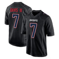 My Store NE.Patriots #7 Carlton Davis III Player Carbon Fashion Limited Home Game Stitched Jerseys