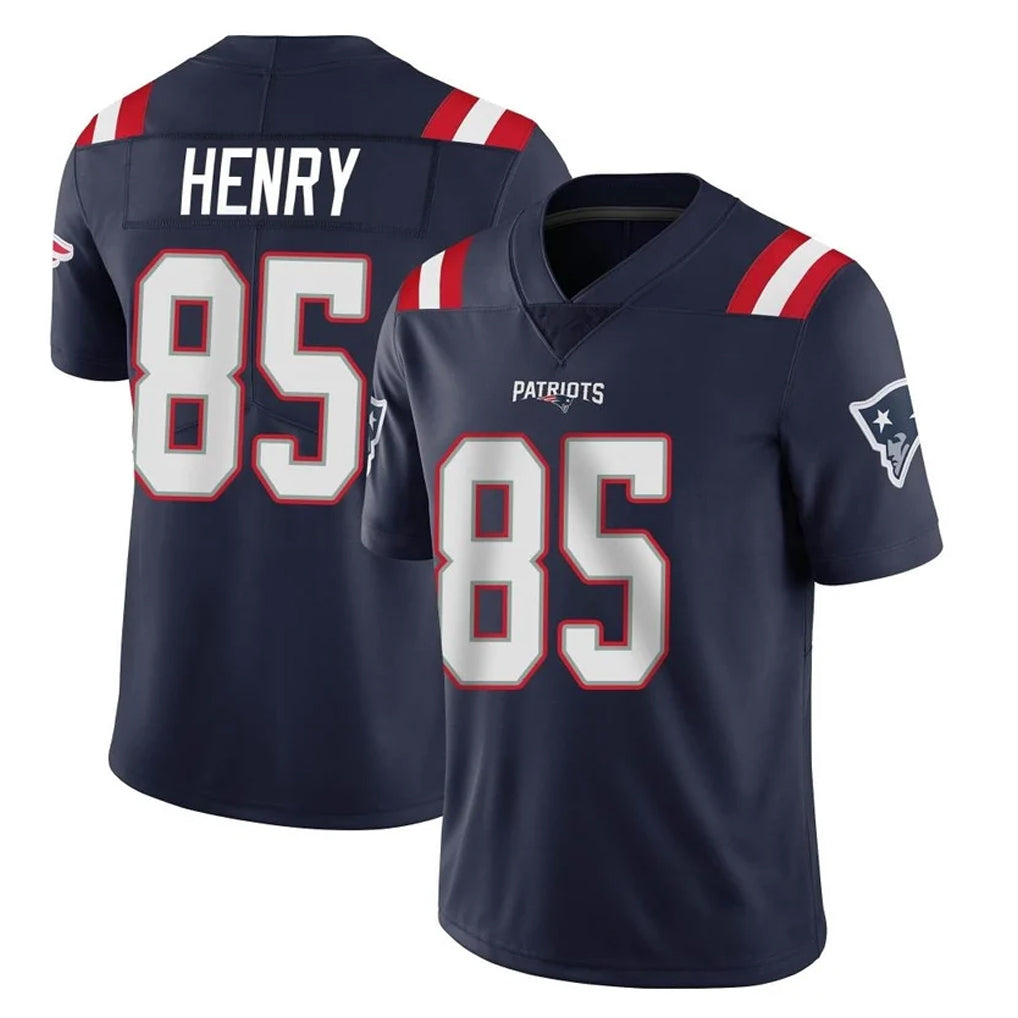 My Store NE.Patriots #85 Hunter Henry Player Navy Vapor Untouchable Home Game Stitched Jerseys