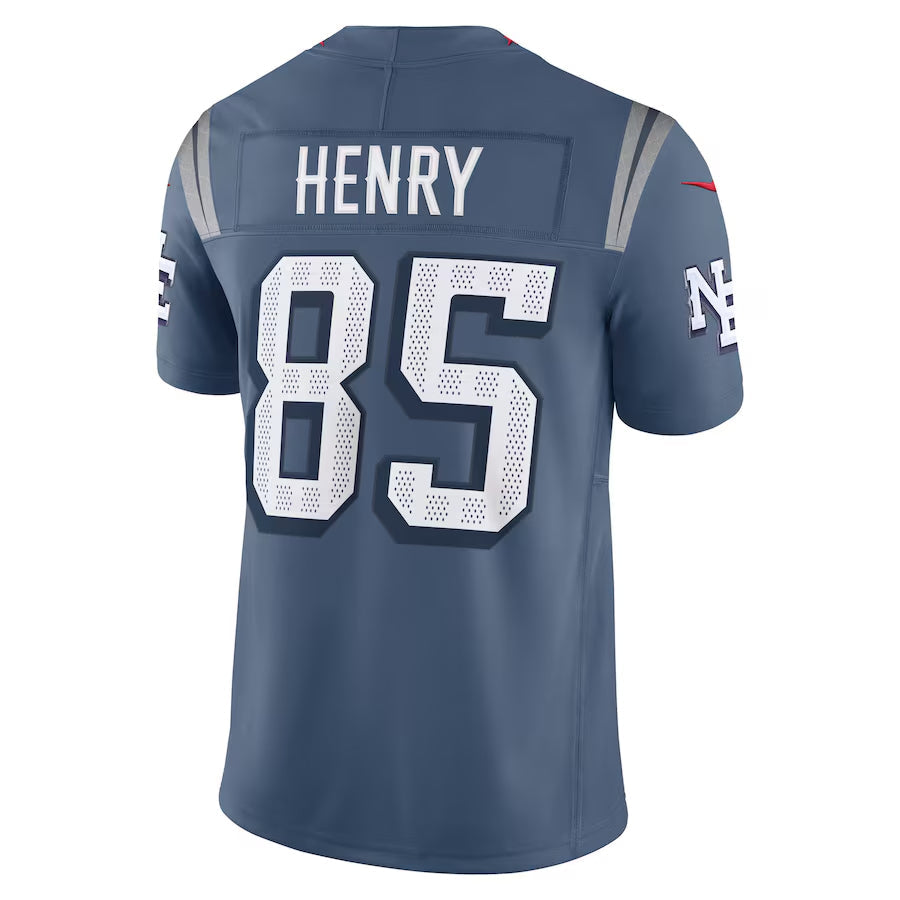 My Store NE.Patriots #85 Hunter Henry Player Storm Blue Rivalries Collection Limited Stitched Jerseys
