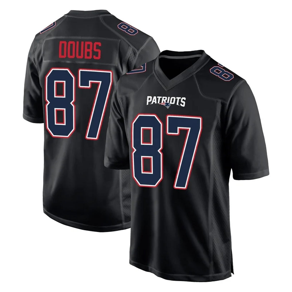 My Store NE.Patriots #87 Romeo Doubs Player Carbon Fashion Limited Home Game Stitched Jerseys