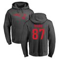 My Store NE.Patriots #87 Romeo Doubs Player Gray Pullover Hoodies Home Game Stitched Jerseys