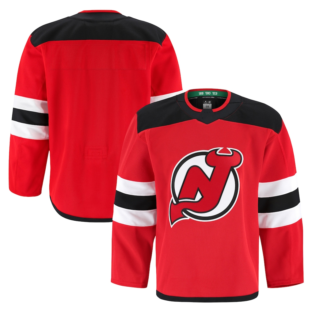 My Store NJ.Devils Red Home Authentic Pro Jerseys