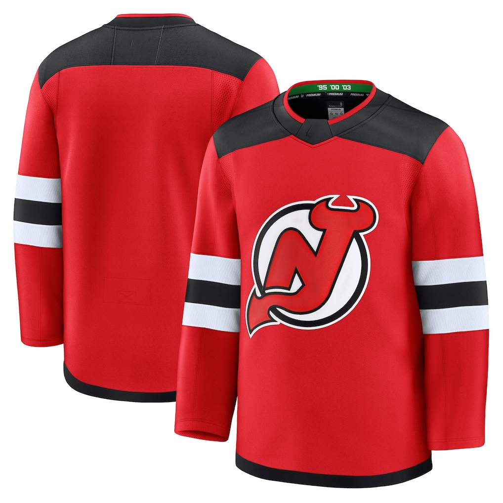 My Store NJ.Devils Red Home Premium Jerseys