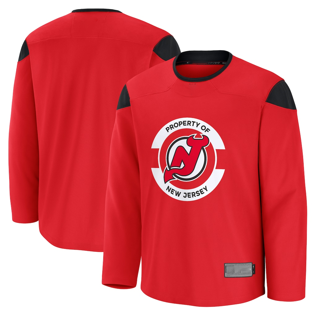 My Store NJ.Devils Red Practice Jerseys