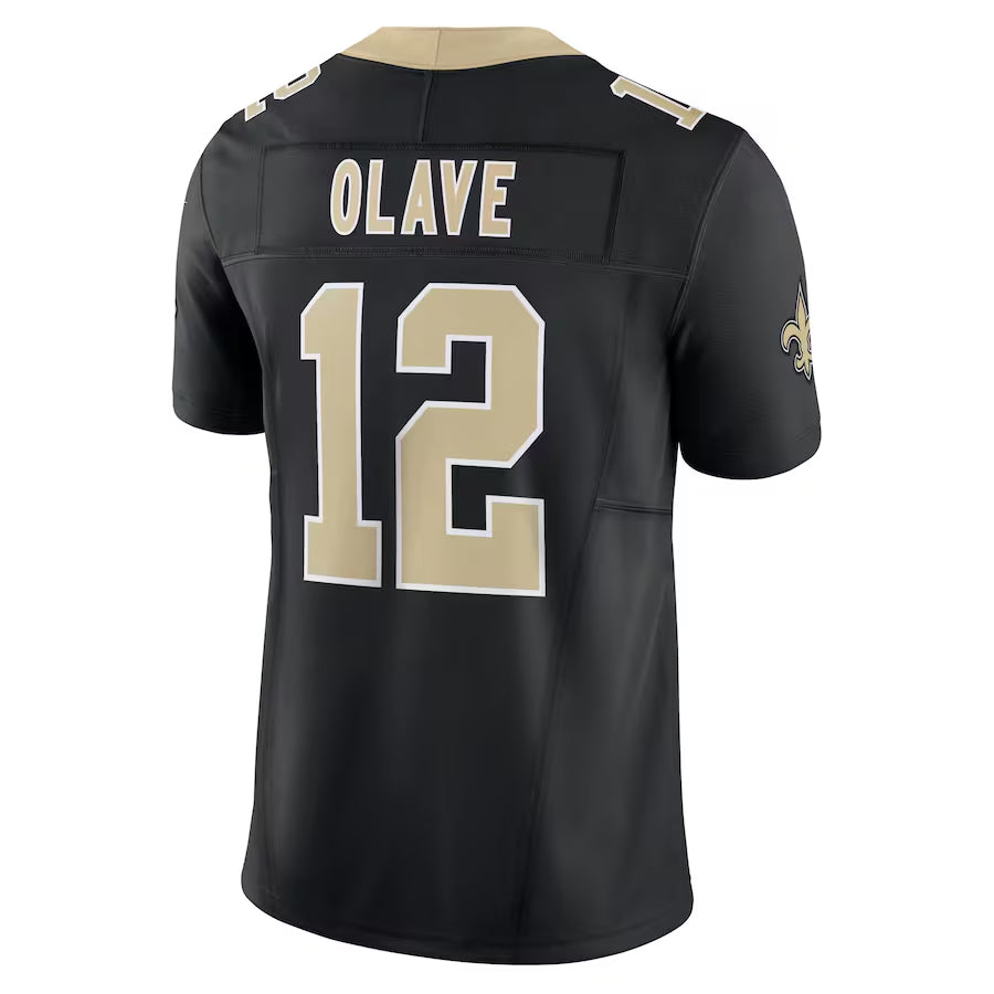 My Store NO.Saints #12 Chris Olave Player Black Alternate Vapor F.U.S.E. Limited Stitched Jerseys
