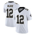 My Store NO.Saints #12 Chris Olave Player White Limited Vapor Untouchable Home Game Stitched Jerseys