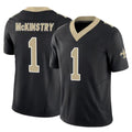 My Store NO.Saints #1 Kool-Aid McKinstry Player Black Limited Vapor F.U.S.E. Home Game Stitched Jerseys