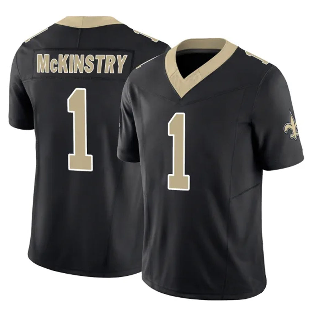 My Store NO.Saints #1 Kool-Aid McKinstry Player Black Limited Vapor F.U.S.E. Home Game Stitched Jerseys