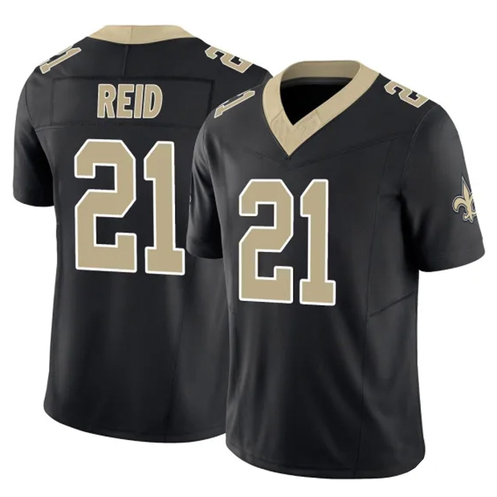 My Store NO.Saints #21 Justin Reid Player Black Limited Vapor F.U.S.E. Home Game Stitched Jerseys