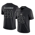 My Store NO.Saints #23 Julian Blackmon Player Black Limited Reflective Home Game Stitched Jerseys
