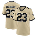 My Store NO.Saints #23 Julian Blackmon Player Gold Home Game Stitched Jerseys