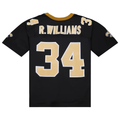 My Store NO.Saints #34 Ricky Williams Mitchell & Ness Black 1999 Legacy Replica Puhic Stitched Jerseys