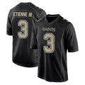 My Store NO.Saints #3 Travis Etienne Jr. Player Black Carbon Fashion Home Game Stitched Jerseys