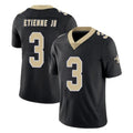 My Store NO.Saints #3 Travis Etienne Jr. Player Black Limited Vapor Untouchable Home Game Stitched Jerseys
