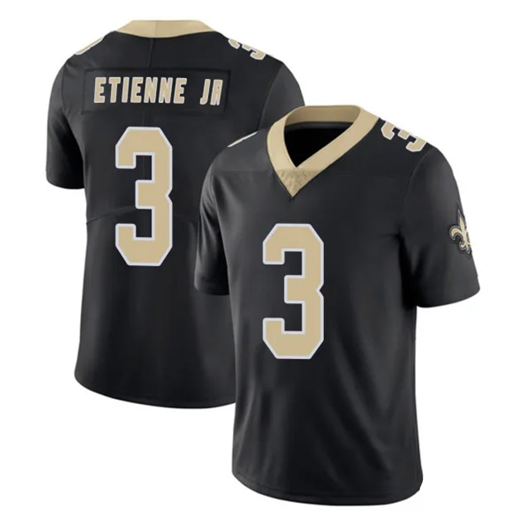 My Store NO.Saints #3 Travis Etienne Jr. Player Black Limited Vapor Untouchable Home Game Stitched Jerseys