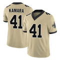My Store NO.Saints #41 Alvin Kamara Player Gold Limited Vapor F.U.S.E. Home Game Stitched Jerseys