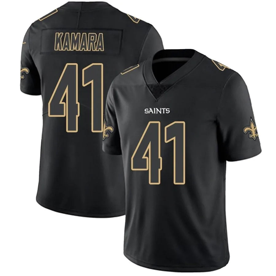 My Store NO.Saints #41 Alvin Kamara Player Limited Black Impact Stitched Jerseys