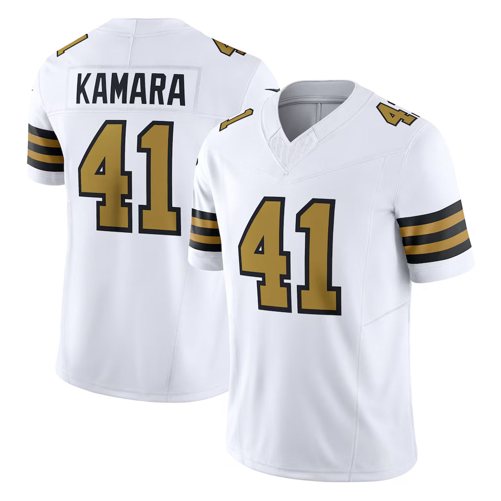 My Store NO.Saints #41 Alvin Kamara Player White Alternate Limited Vapor F.U.S.E. Home Game Stitched Jerseys