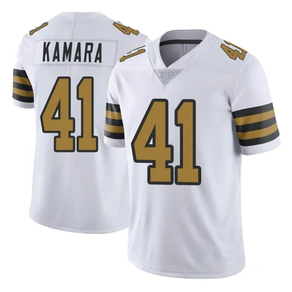 My Store NO.Saints #41 Alvin Kamara Player White Limited Color Rush Home Game Stitched Jerseys
