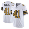 My Store NO.Saints #41 Alvin Kamara Player White Limited Color Rush Home Game Stitched Jerseys