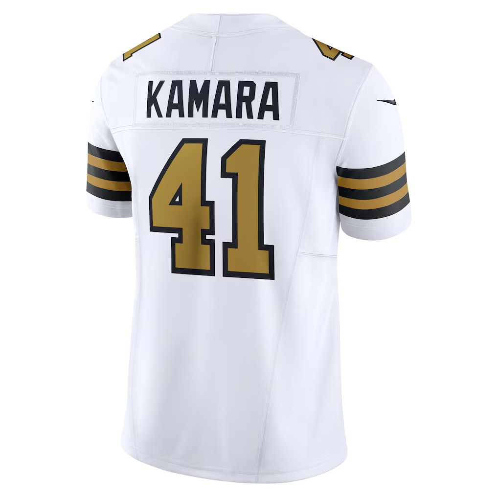 My Store NO.Saints #41 Alvin Kamara White Alternate Vapor F.U.S.E. Limited Stitched Jerseys