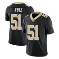 My Store NO.Saints #51 Cesar Ruiz Player Black Limited Vapor Untouchable Home Game Stitched Jerseys