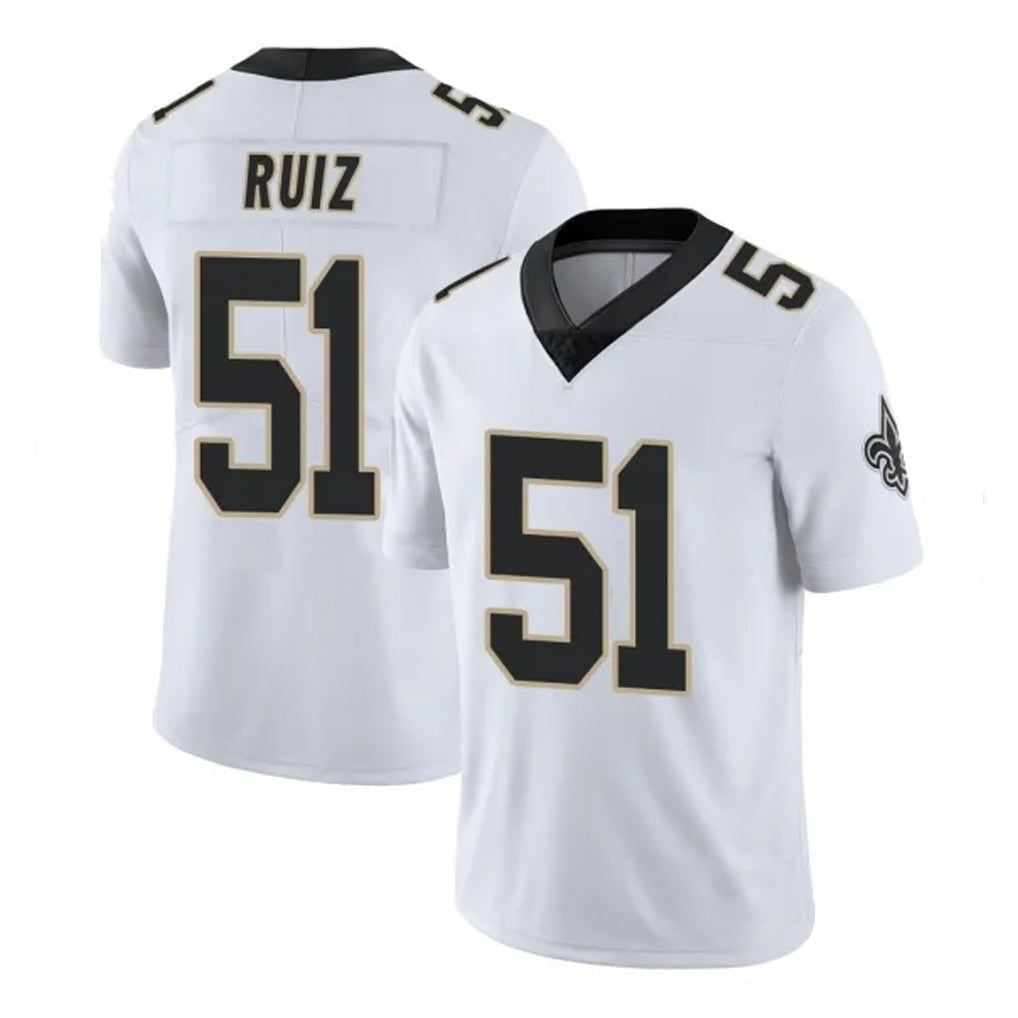 My Store NO.Saints #51 Cesar Ruiz Player White Limited Vapor Untouchable Home Game Stitched Jerseys