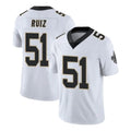 My Store NO.Saints #51 Cesar Ruiz Player White Limited Vapor Untouchable Home Game Stitched Jerseys