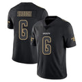 My Store NO.Saints #6 Tyler Shough Player Black Impact Limited Home Game Stitched Jerseys