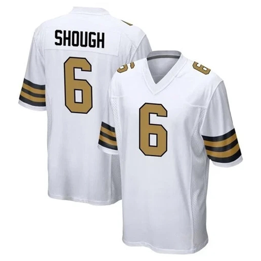My Store NO.Saints #6 Tyler Shough Player White Alternate Home Game Stitched Jerseys